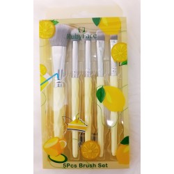 KIT PINCEAUX MAQUILLAGE JAUNE