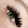 Pose d'extension de cil WET effet mouillé