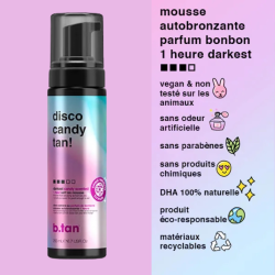 mousse autobronzante vegan